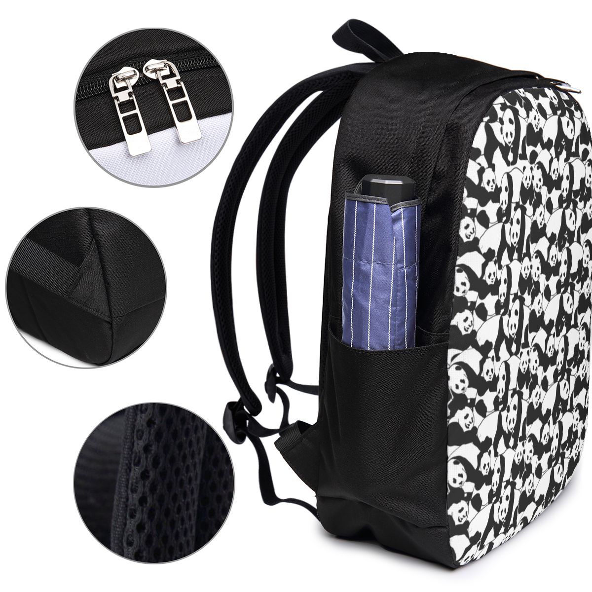 แพนด้าแพทเทิร์นกระเป๋าเป้สะพาย - Laptop Bag บทวิจารณ์และราคา